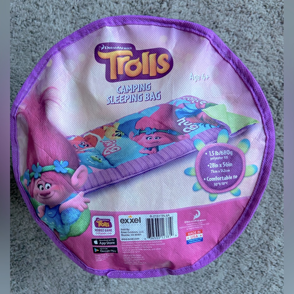 TROLLS Sleeping Bag 😴